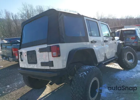 2008 Jeep Wrangler Unlimited Rubicon z USA, uszkodzony, nr VIN 1J8GA69118L611118